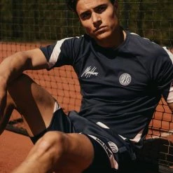 Malelions Sport Sport Pre-Match T-Shirt Pink/Navy XS -Sportkleding-Dames Winkel 550x825 73