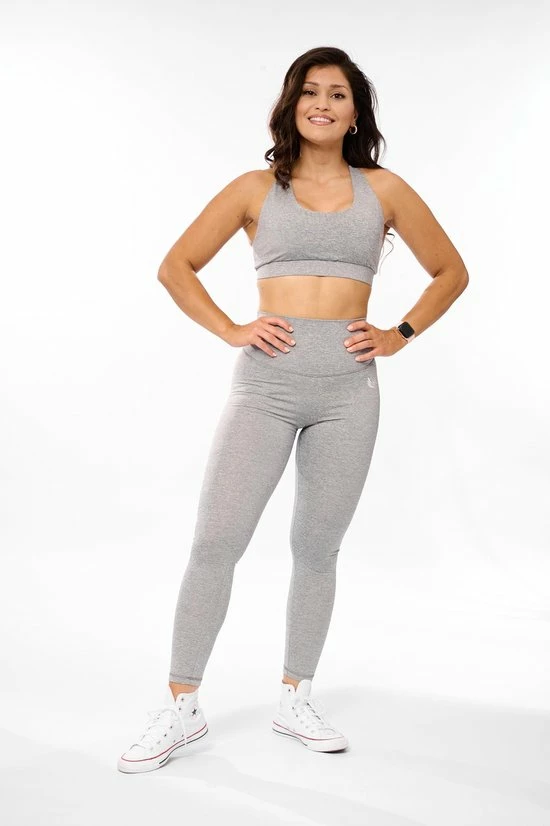 Loets High Waist Scrunch Sportlegging Met Push Up Effect – Space Grey – Maat S 5 Loets High Waist Scrunch Sportlegging Met Push Up Effect – Space Grey – Maat S - Afbeelding 3