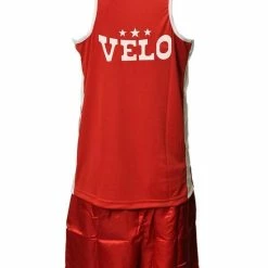 Velo AA Products - Pro Series - Boksen Kleding Pak - Boxing Broek - Boxing T-Shirt - Maat XL - Rood -Sportkleding-Dames Winkel 550x828 3