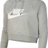 Nike Sportswear Essentialential Fleece Gx Crop Hdy Dames Trui - Maat S -Sportkleding-Dames Winkel 550x829